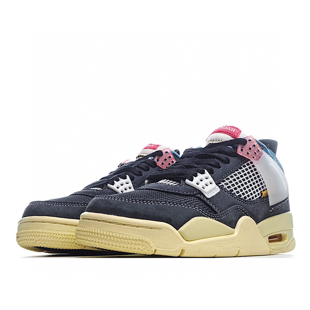 Union x Nike Air Jordan 4 天價聯名黑藍色