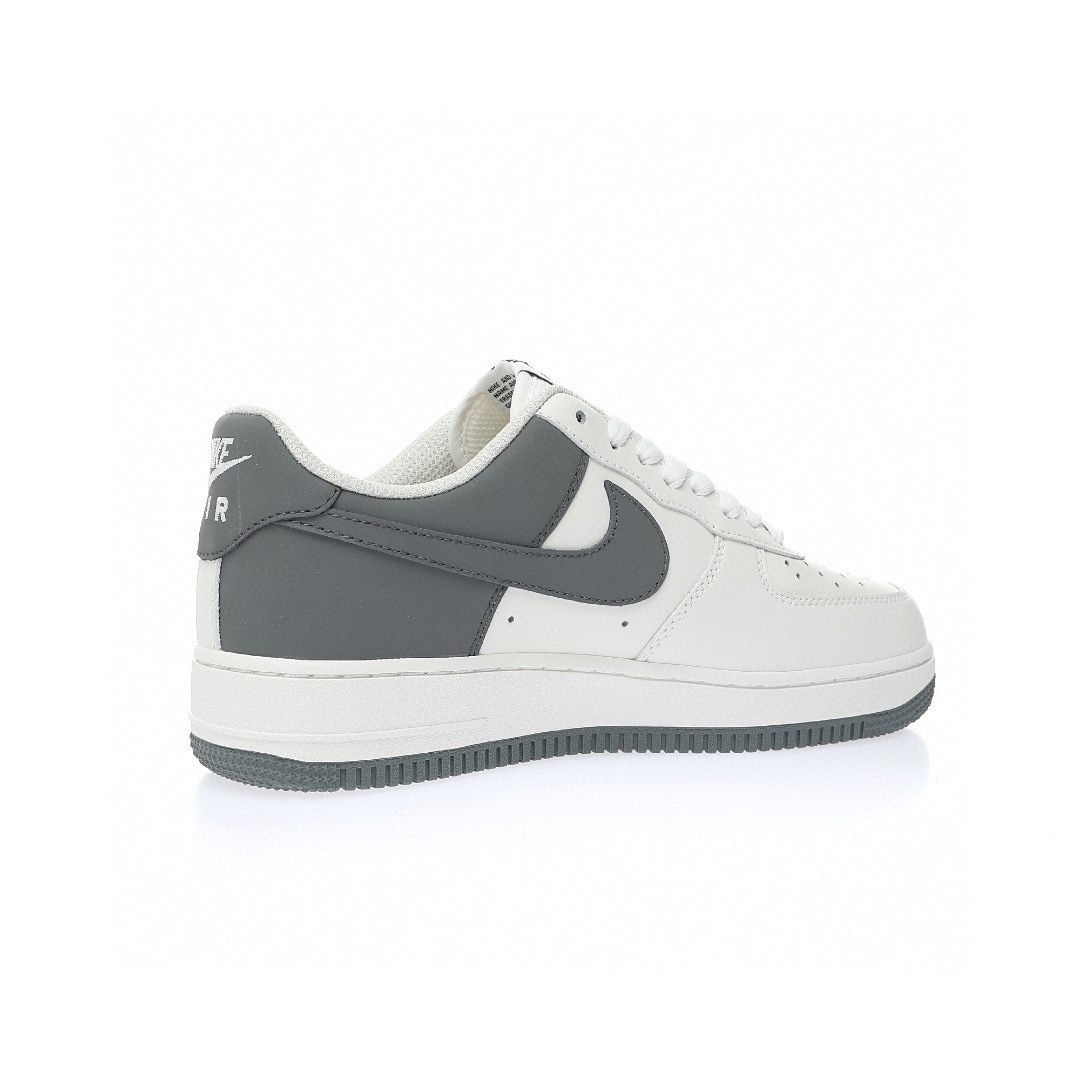 Nike Air Force 1 “皮革拼接米白奶奶灰”