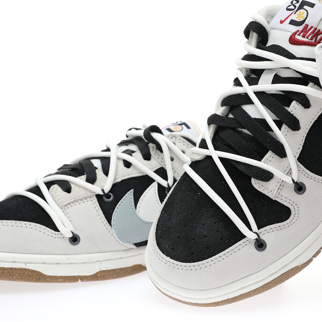 Dunk Low 浅灰黑灰白双钩牛仔