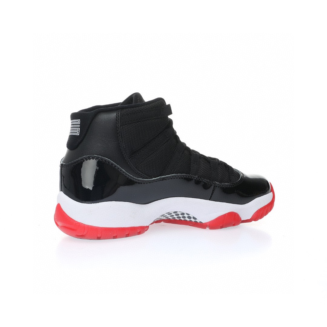 AJ11代邁克爾·喬丹高幫運動文化籃球鞋“19版黑紅大魔王”