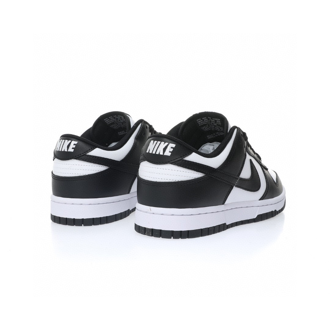 Dunk Low “皮革黑白熊貓”