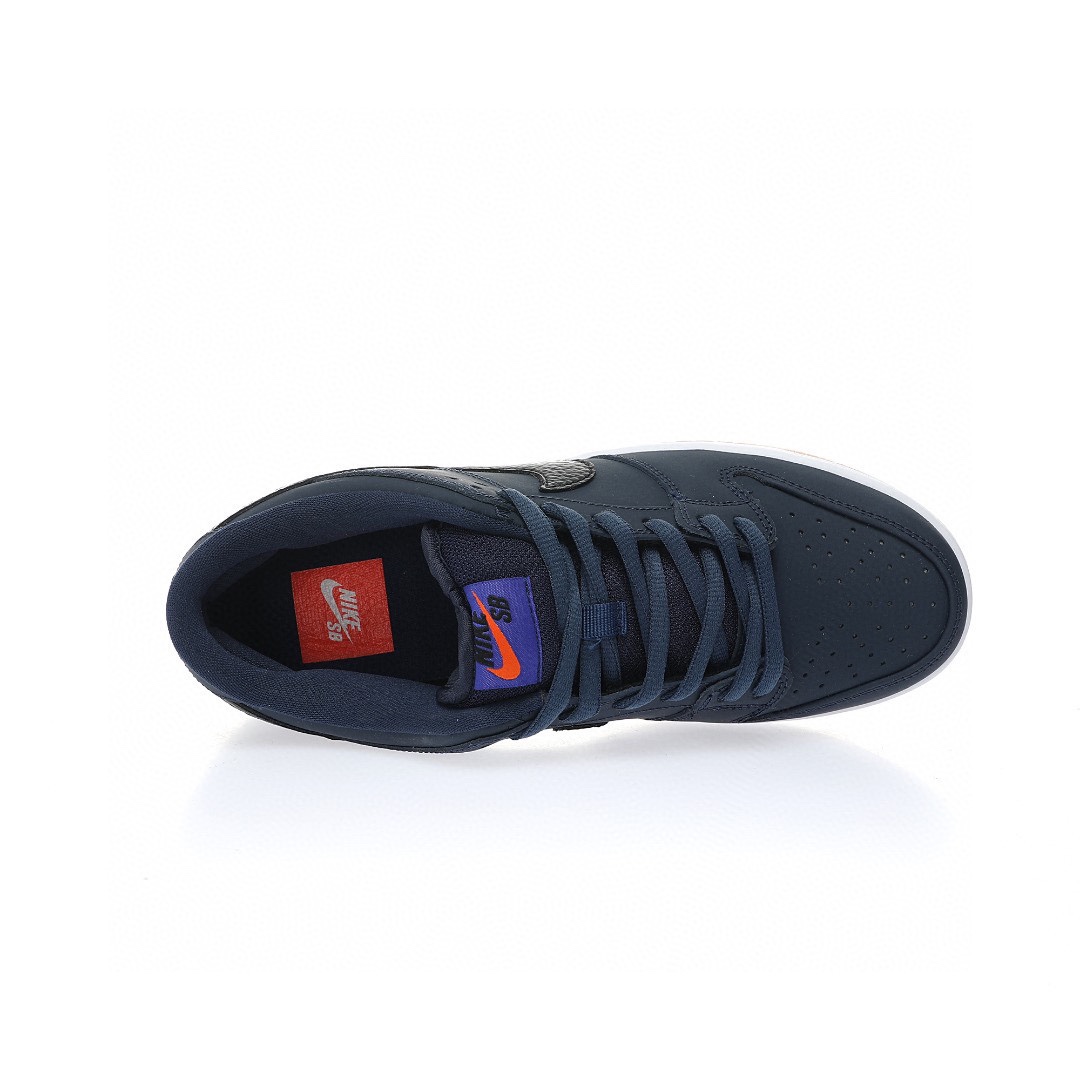 Dunk Low “海軍藍黑生膠底”