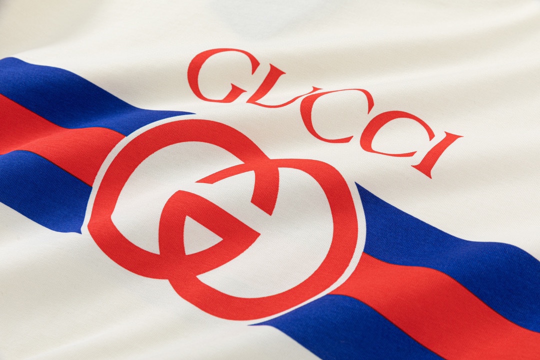 G9012 Gucci古馳 2023春夏新款 定制260g雙紗純棉面料