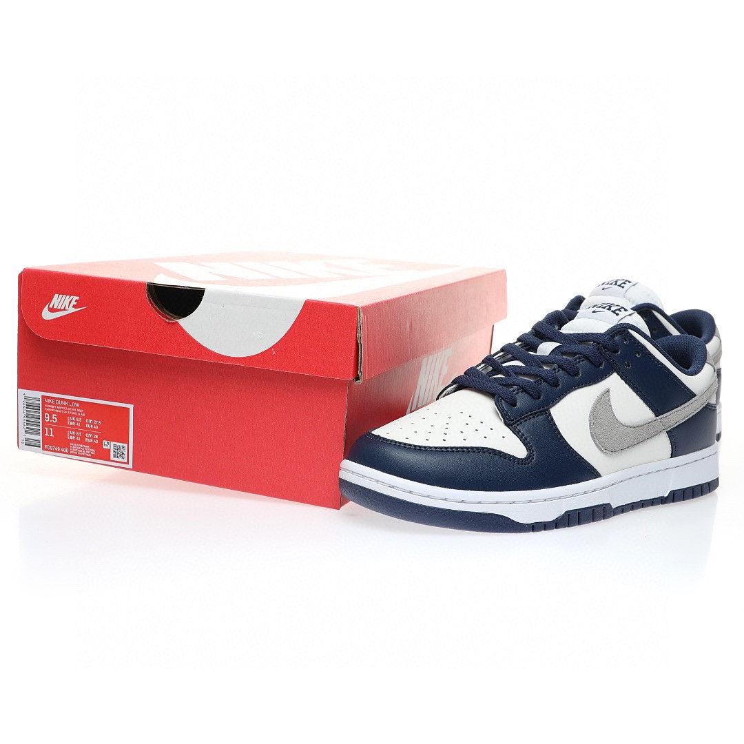 Dunk Low “新午夜藍白灰”