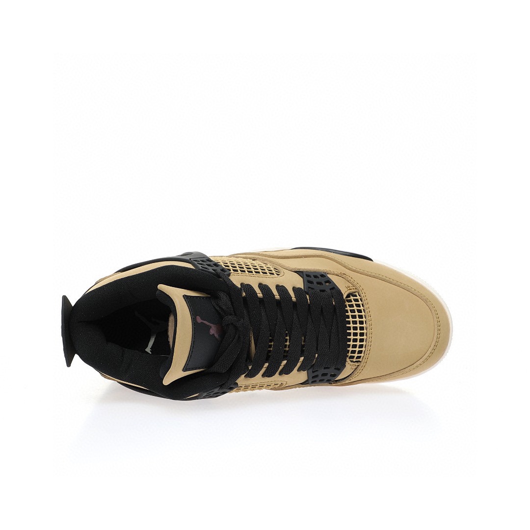 Nike Wmms Air Jordan 4 Retro"Mushroom"菇软木塞珍珠奶茶