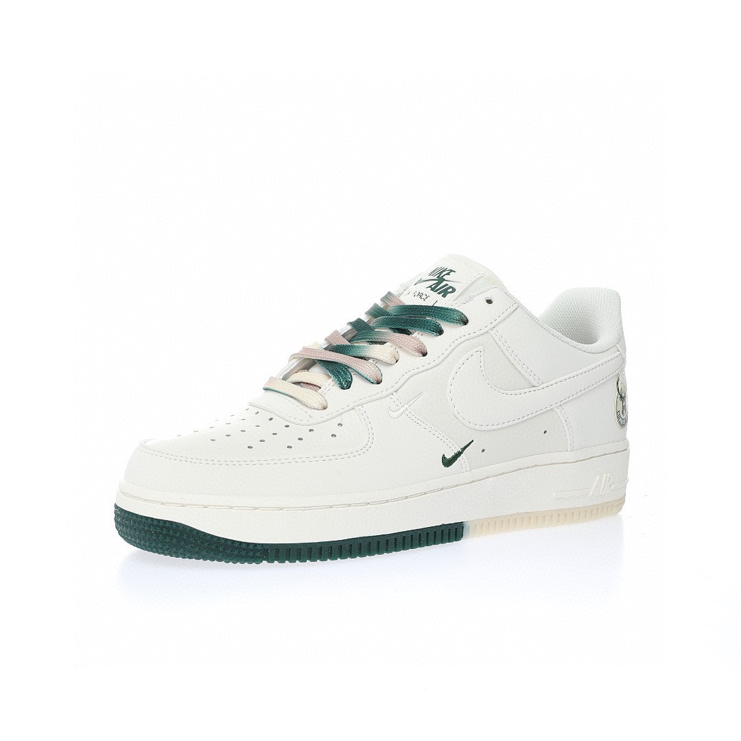 Nike Air Force 1 “雄鹿隊米白深綠迷你雙鉤子”