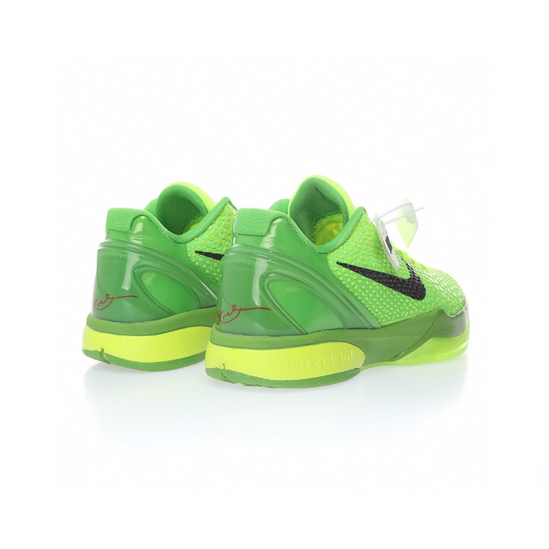 Nike ZOOM Kobe VI"Grinch"ZK6科比六代低幫運動籃球鞋「青蜂俠綠蛇聖誕」