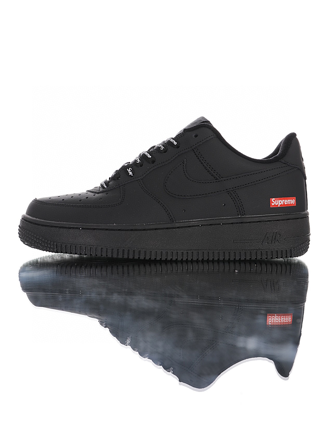 Nike Nike Air Force 1 Low Supreme Box Logo Black  Size 13 Available For  Immediate Sale At Sotheby's