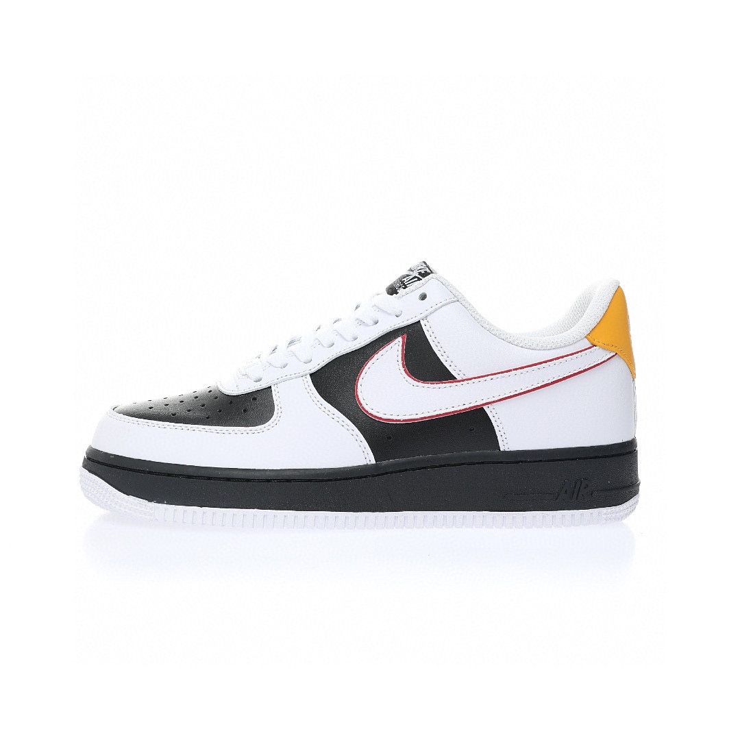 Nike Air Force 1 “皮革白黑黃李小龍”