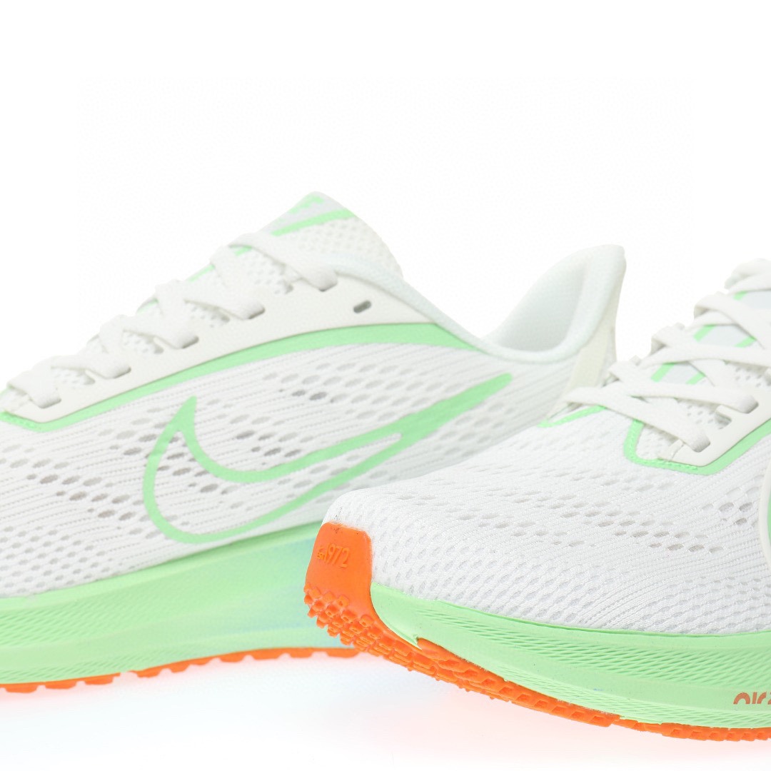Nike Air Zoom Pegasus 39代超级飞马涡轮增压马拉松休闲运动慢跑鞋“网织白浅绿蓝绿渐变”