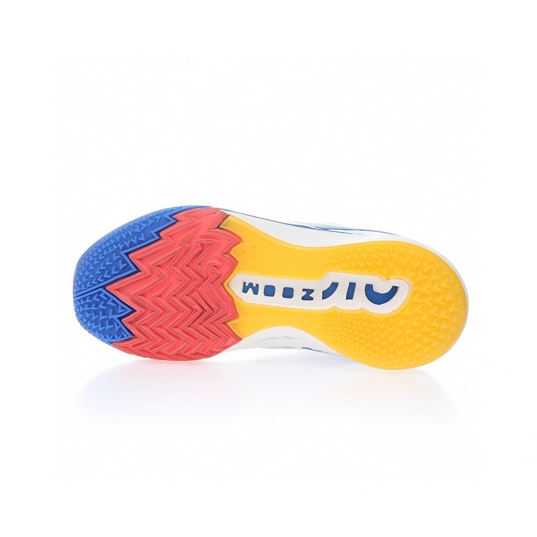 Nike Air Zoom GT Cut 2 EP"Summit White Blue"超跑级2代低帮休闲运动篮球鞋“顶峰白宝蓝红黄”