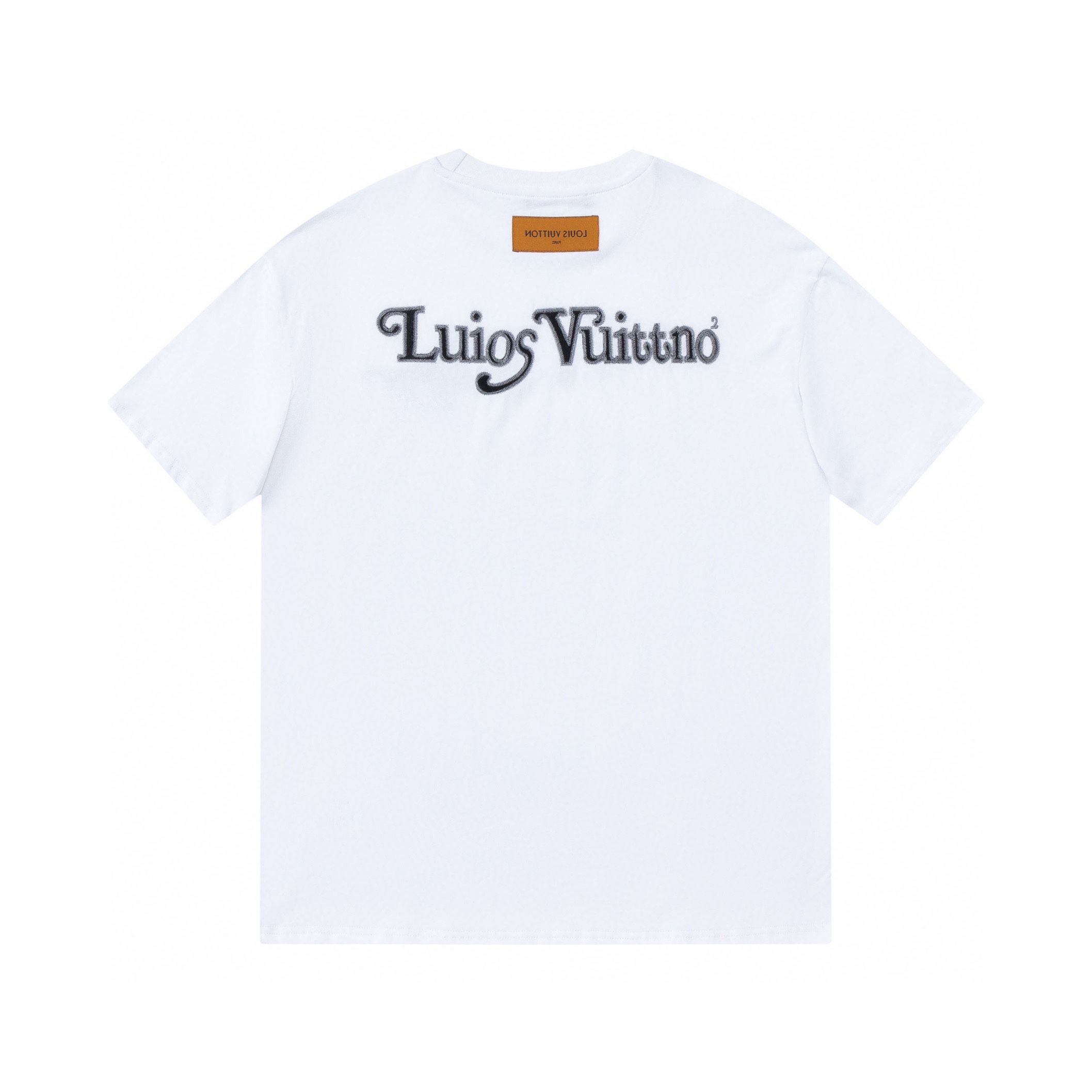 LouisVuitton路易威登LV 23SS logo字母刺繡短袖
