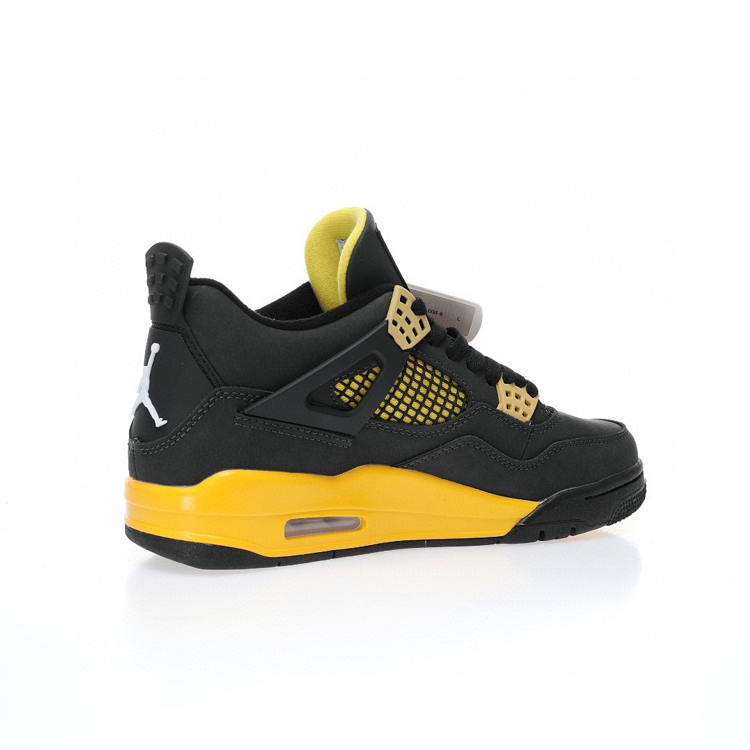 Nike Air Jordan 4 Retro OG"Thunder OG黑黃雷公雷神
