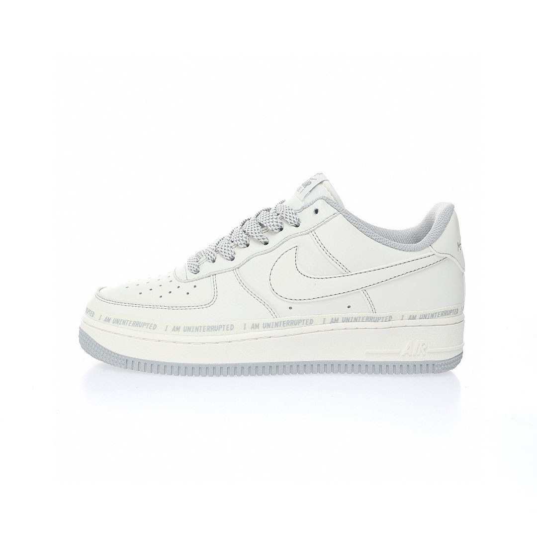 Nike Air Force 1 “米白灰簽名塗鴉3M”