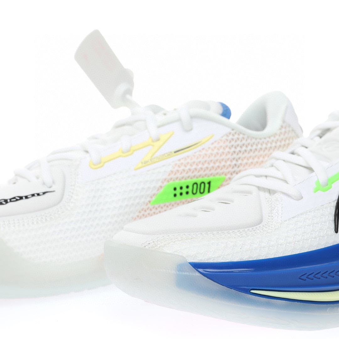 GT Cut EP"Ghost"超跑級輕量低幫休閒運動籃球鞋「白藍黑彩色」