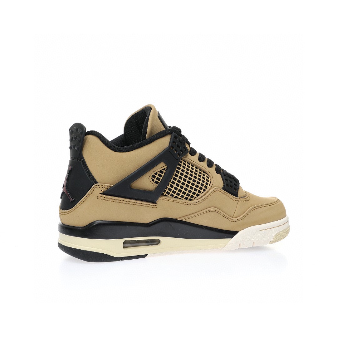 Nike Wmms Air Jordan 4 Retro"Mushroom"菇软木塞珍珠奶茶