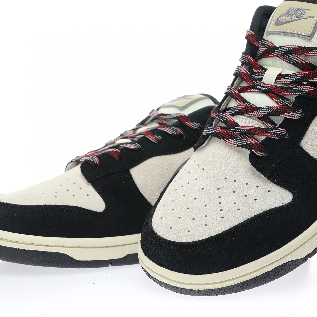 Dunk Low “翻毛黑骨白”