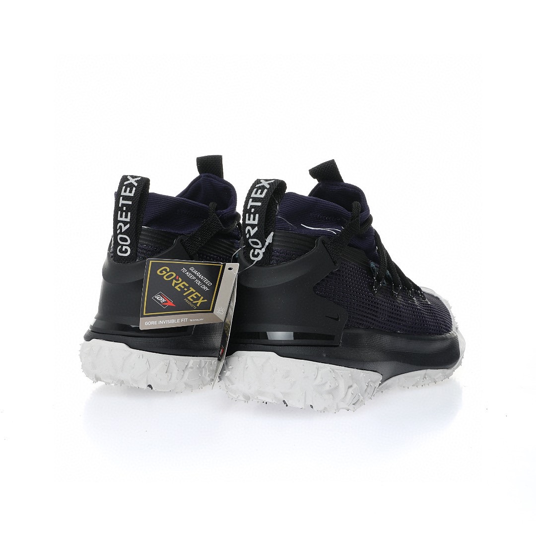 NIKE ACG Mountain Fly GTX SE Mid"Midnight Blue/Grey"ACG山脈2代系列中幫戶外登山越跑徒步休閒運動鞋「網布午夜暗藍淺灰」
