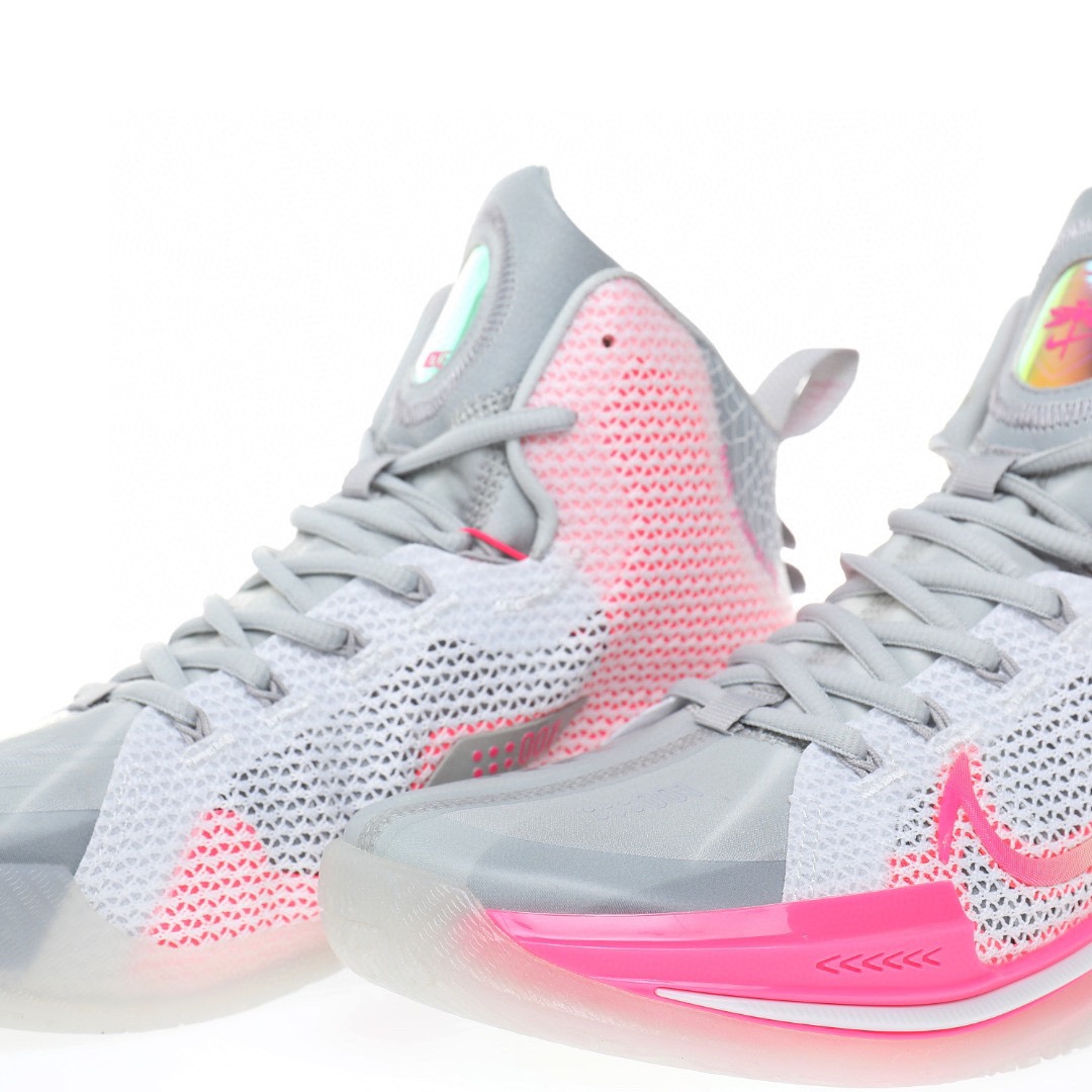 GT Jump High EP"Think Pink Grey"超跑級輕量高幫幫休閒運動籃球鞋「乳腺癌淺灰騷粉」