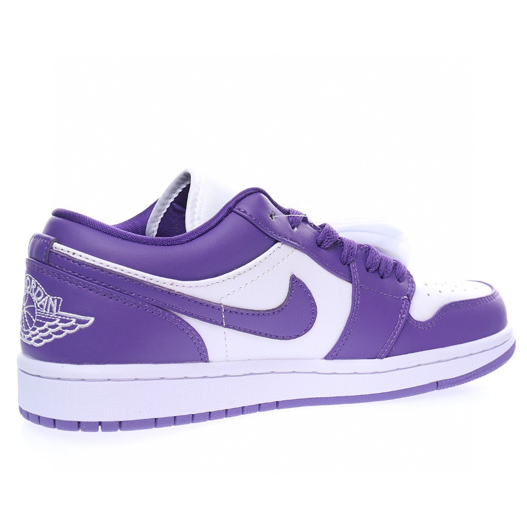 Nike Air Jordan 1 “皮革白紫葡萄”