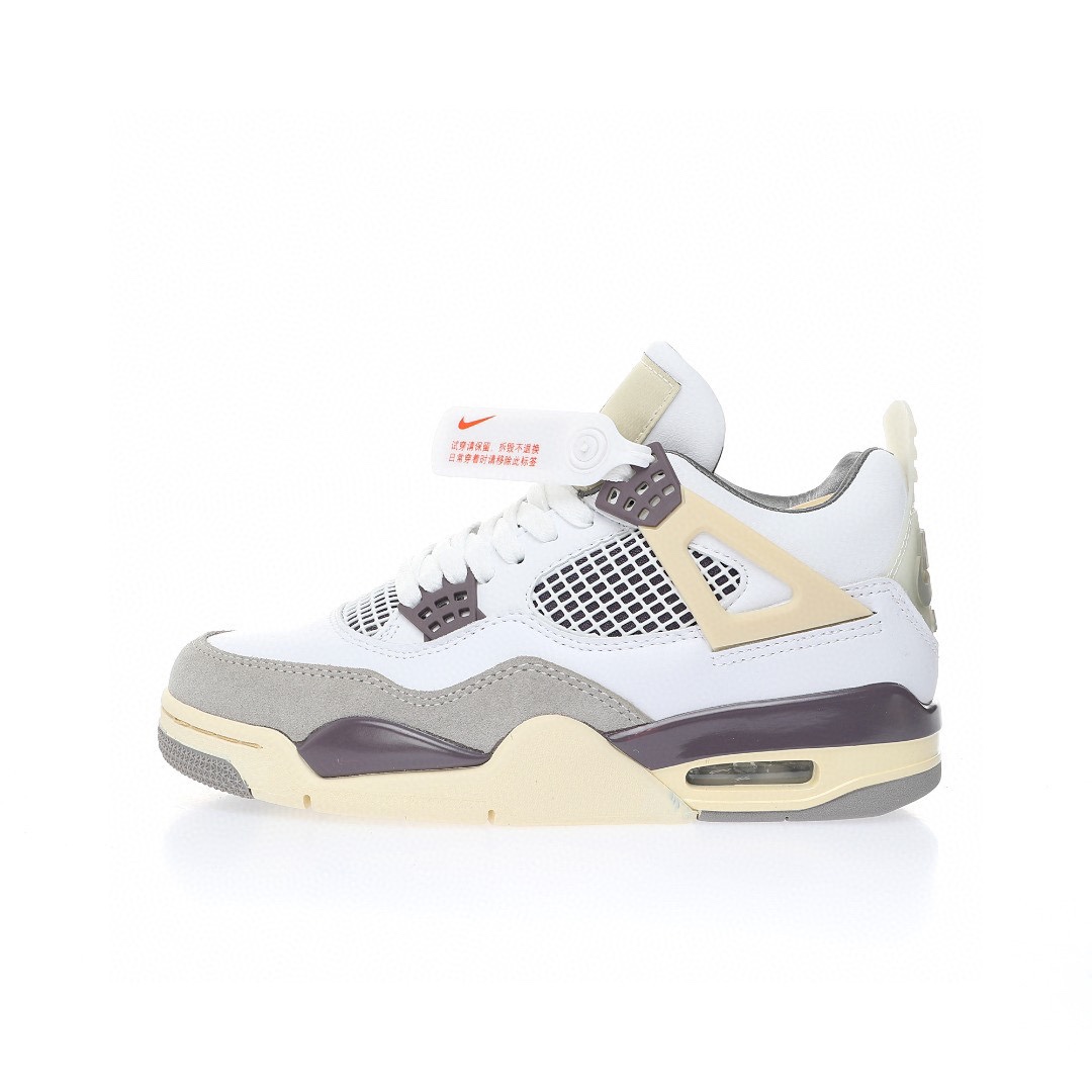 A Ma Maniére x Nike Air Jordan 4 Retro SP"Raised By Women 米白灰聯名