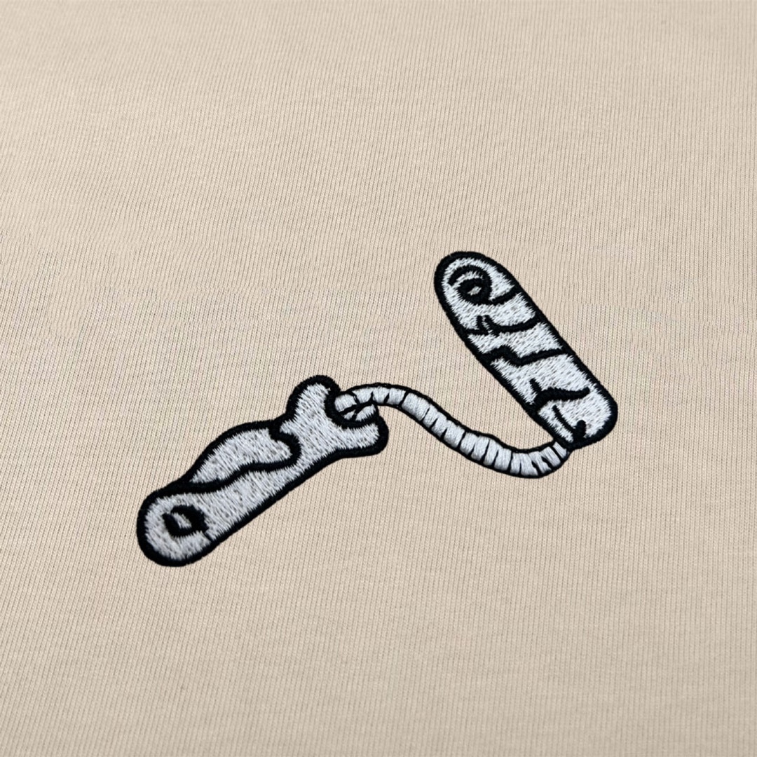 -Louis Vuitton/路易威登限定秀款园丁工具刺绣款短袖T恤