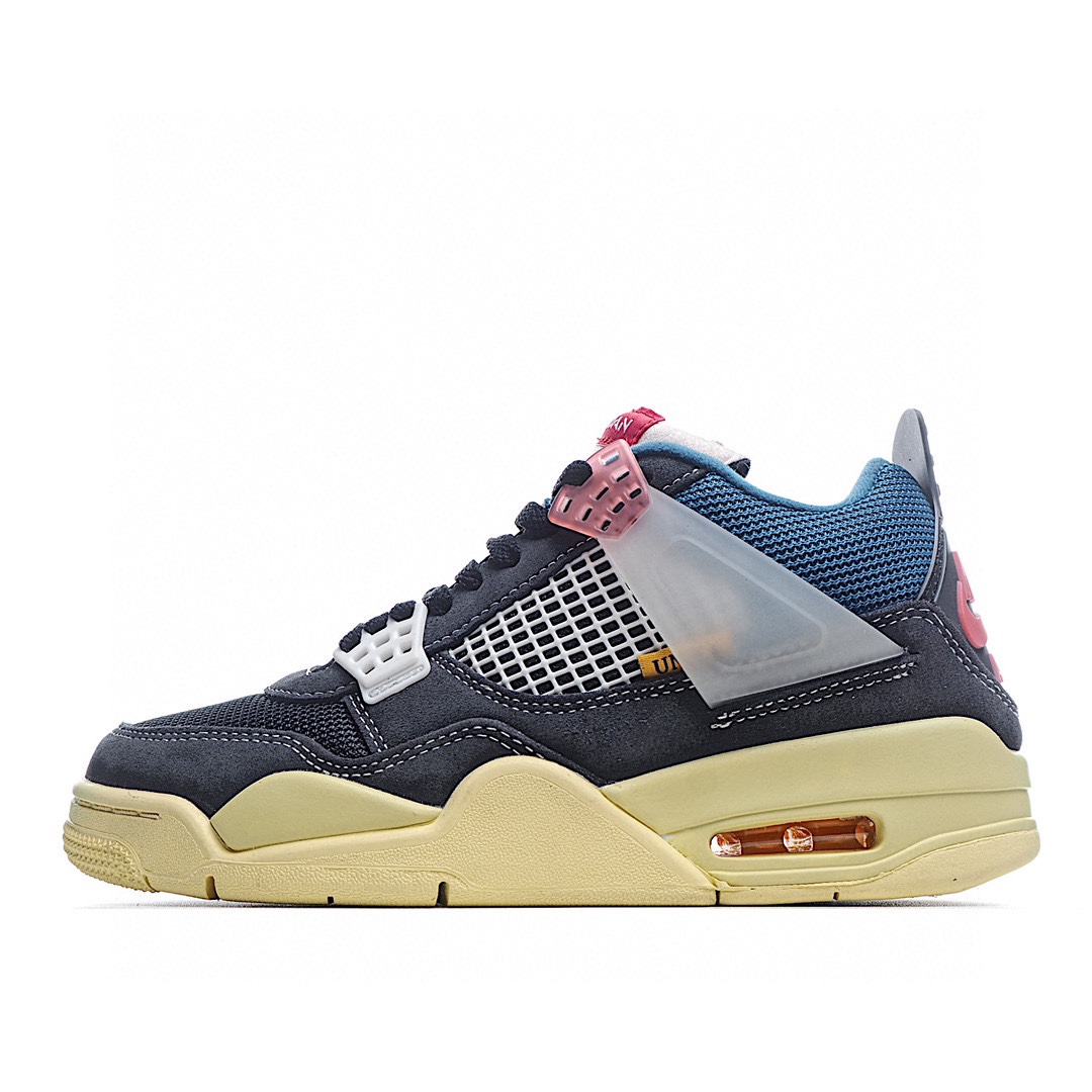 Union x Nike Air Jordan 4 天價聯名黑藍色