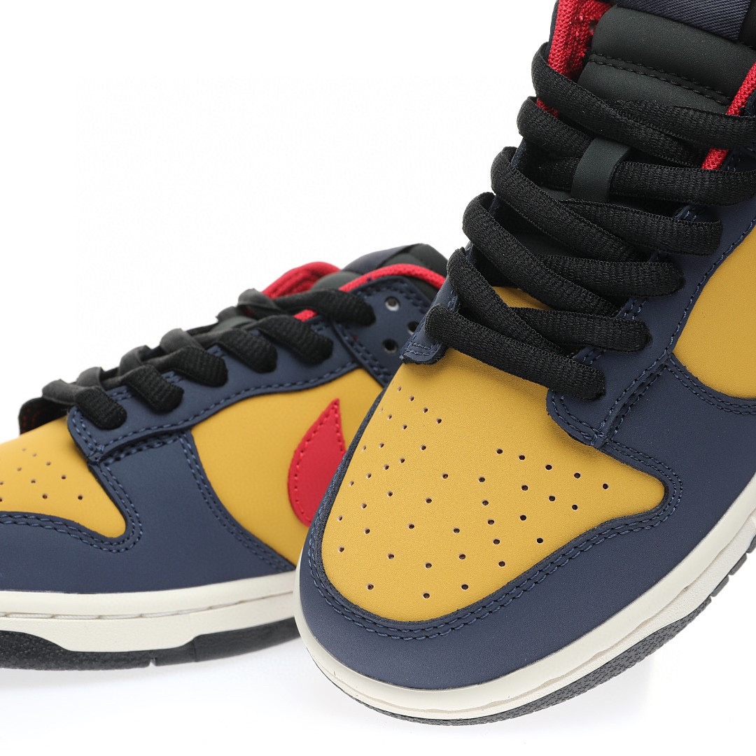 Dunk Low “午夜藍黃紅”