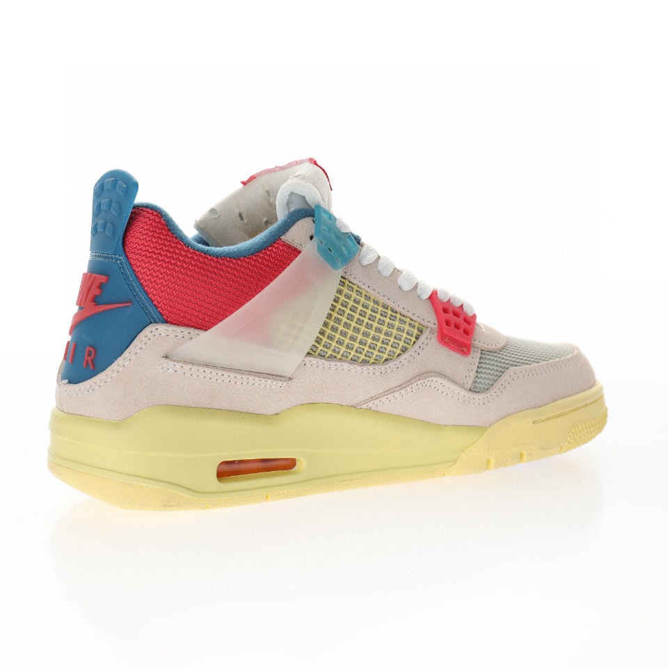 Union LA x Nike Air Jordan 4 Retro SP"Guava Ice"邁克爾·喬丹AJ4代中幫復古休閒運動文化籃球鞋「騎士南海岸粉」