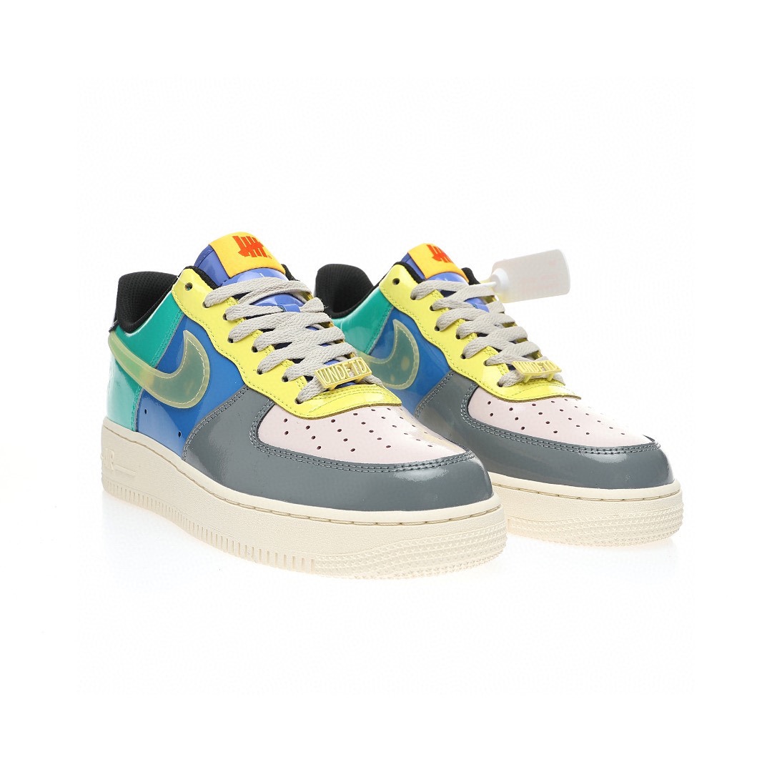 Nike Air Force 1 “聯名拼色灰藍綠”