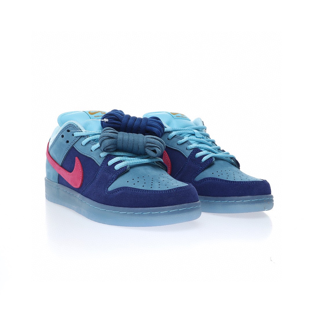 Dunk Low “聯名拼接藍粉”