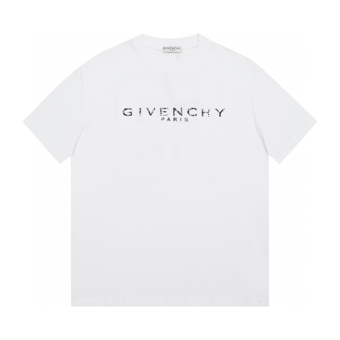 Givenchy 紀梵希 殘缺字母印花logo短袖T恤

