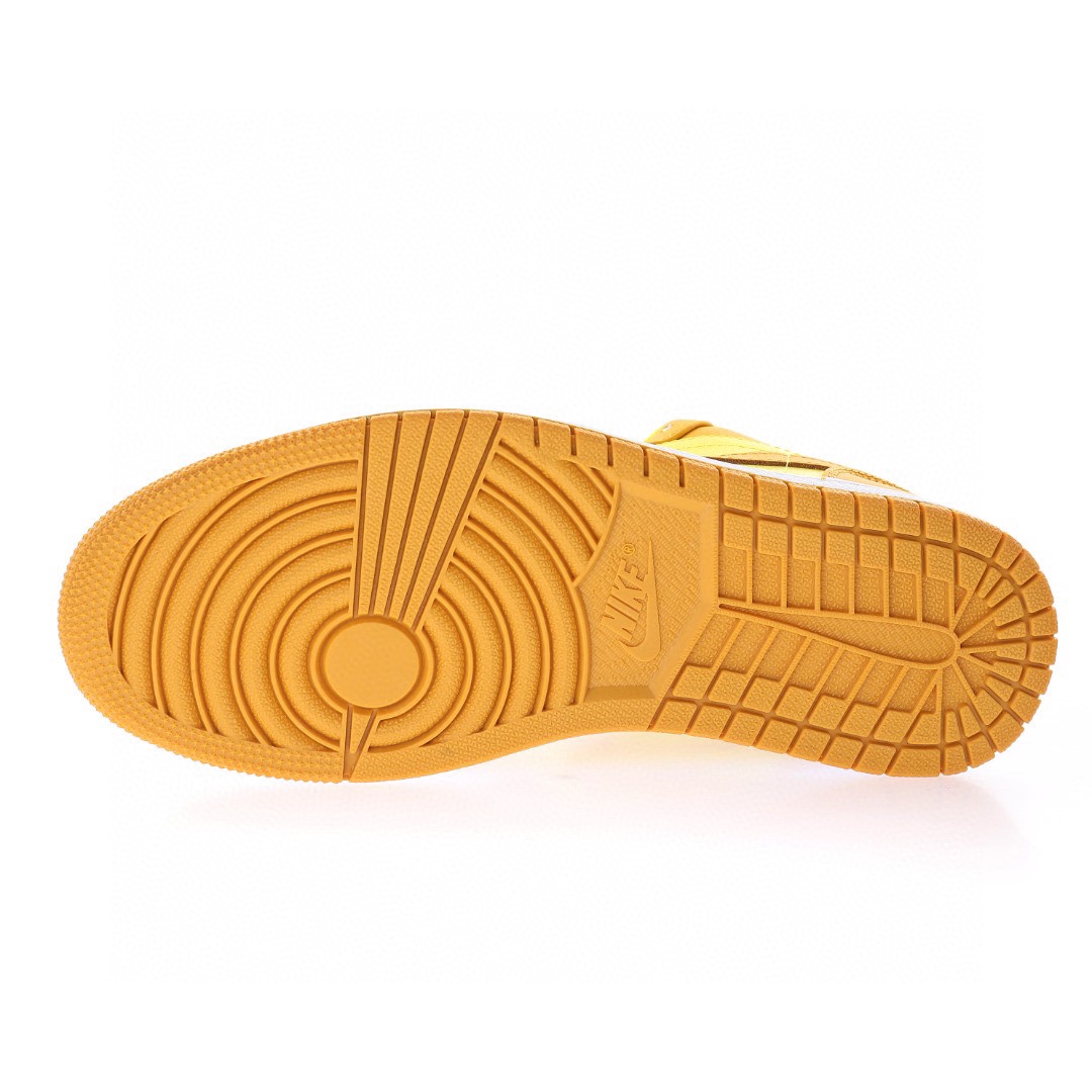 Nike Air Jordan 1 “橙黃金黃色”