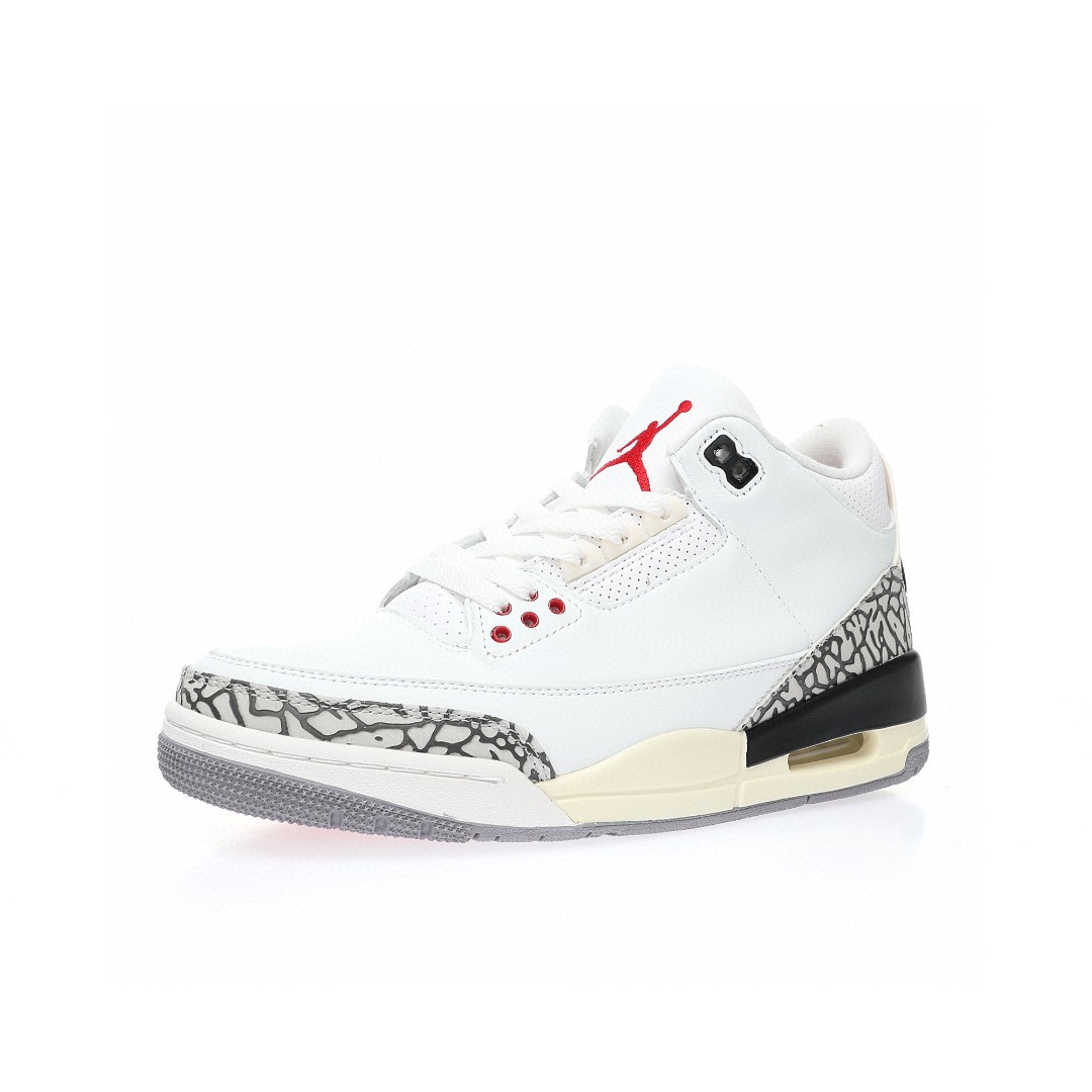 Air Jordan 3 白水泥爆裂紋氧化黃