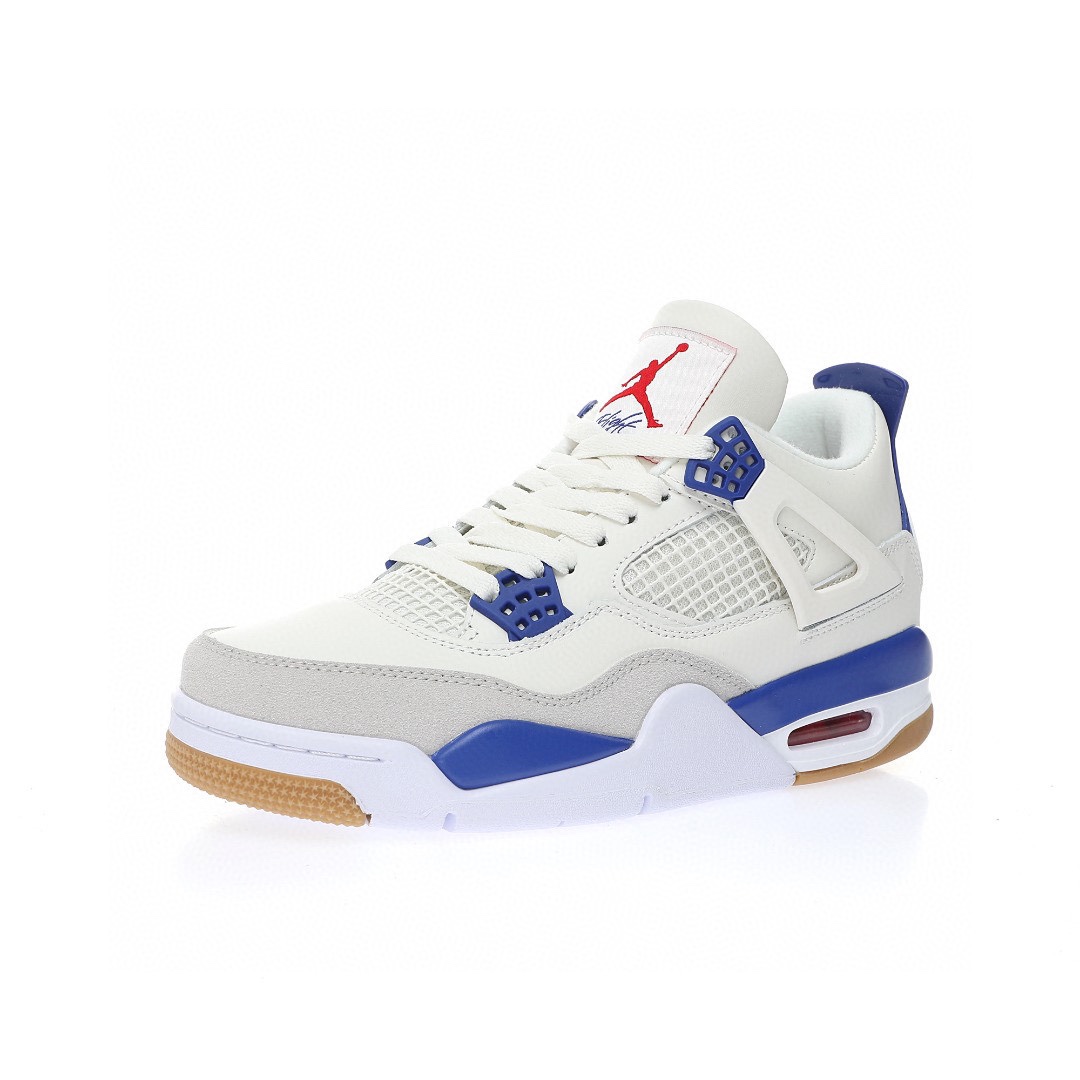 Nike SB x Air Jordan 4 Retro SP"Blue Sapphire 聯名白藍生膠