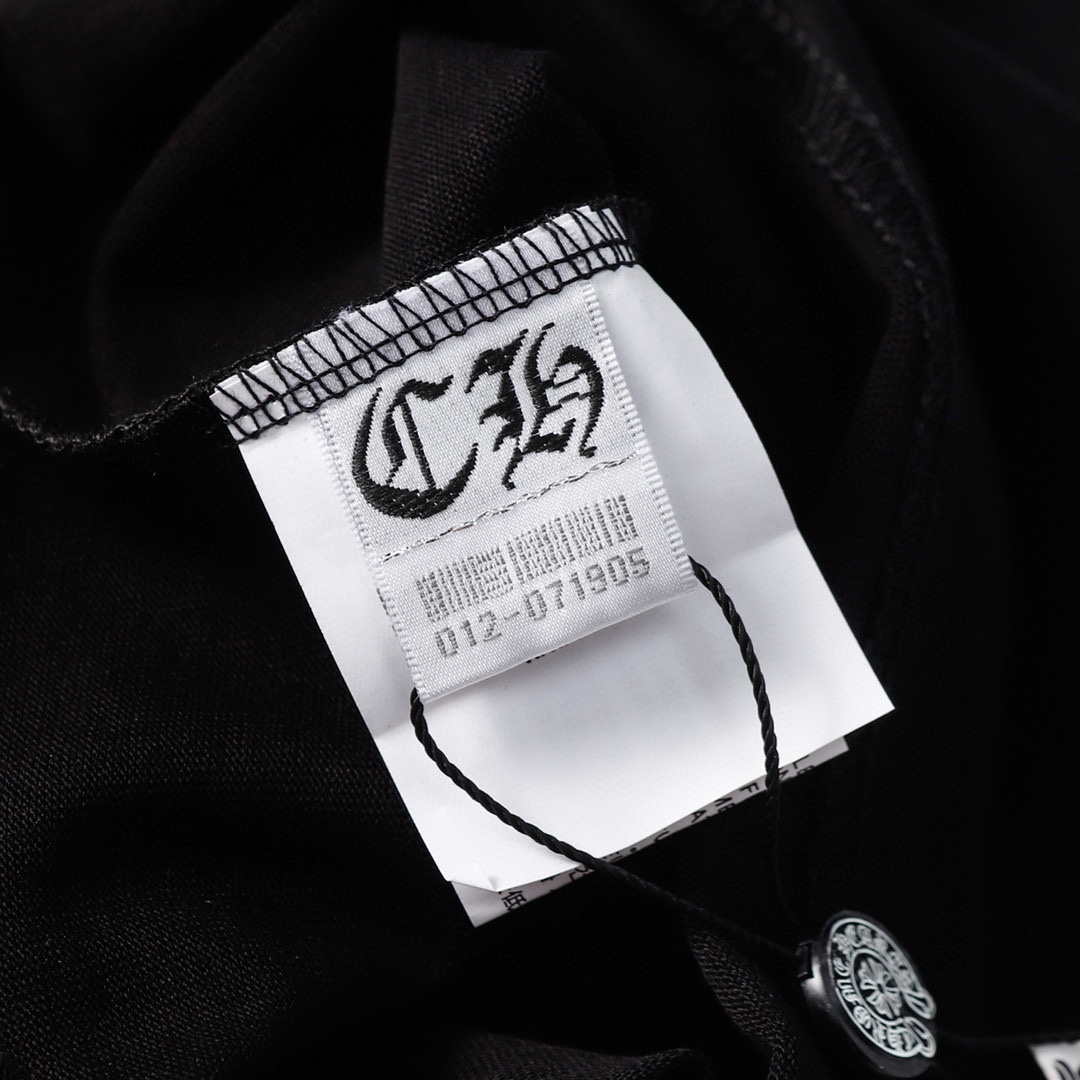 Chrome Hearts 克羅心重影硅膠印花短袖