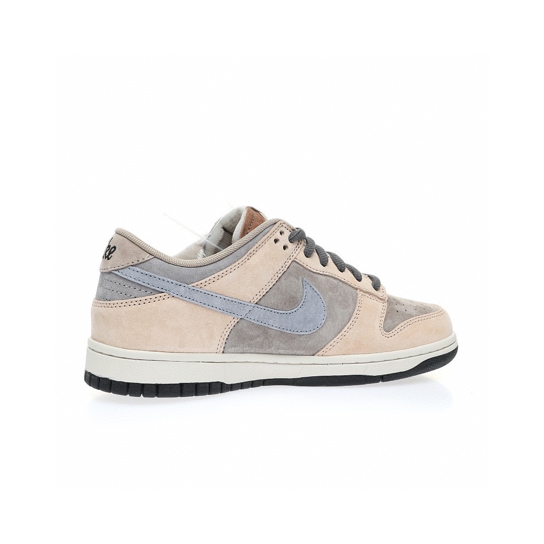 Dunk Low“麂皮沙棕灰霧霾藍”