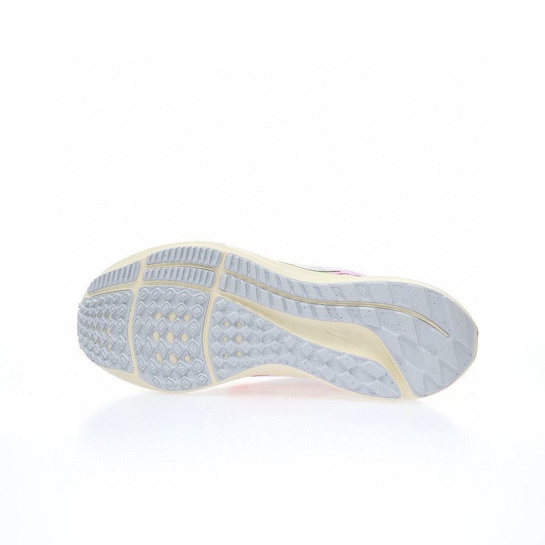 Nike Air Zoom Pegasus 40 Wide"White/Color"40代超級飛馬渦輪增壓馬拉松休閒運動慢跑鞋「網織白黑彩色鴛鴦鈎子」