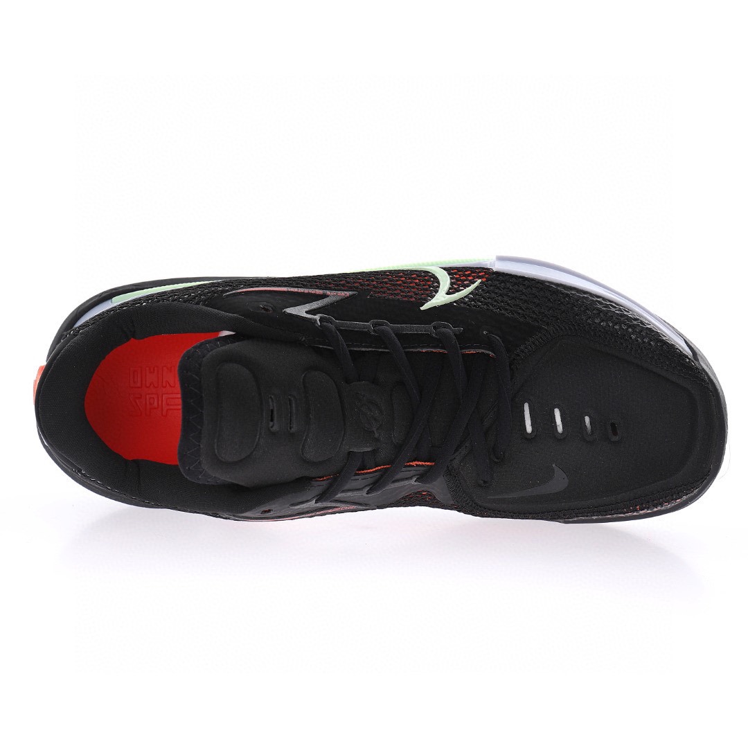 GT Cut"Black/Crimson Green"超跑級低幫休閒運動籃球鞋「黑紅淺紫薄荷綠」