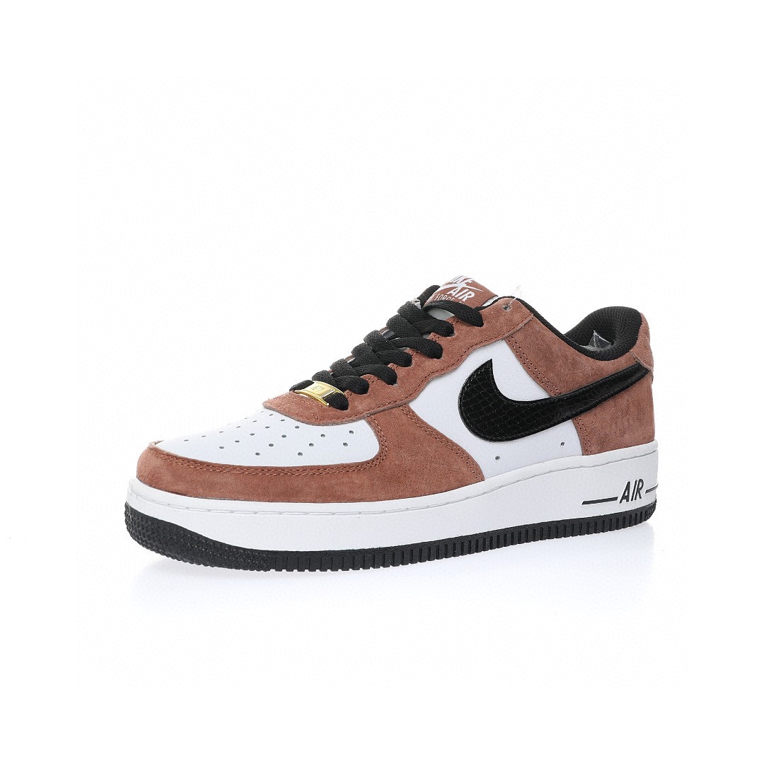 Nike Air Force 1 「可可棕白黑蛇紋」