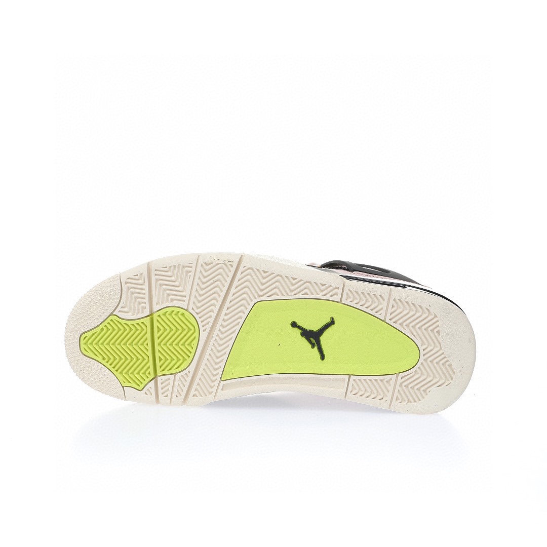 Nike Wmns Air Jordan 4 Retro"Silt Red 黑粉金扣熱熔岩大理石紋