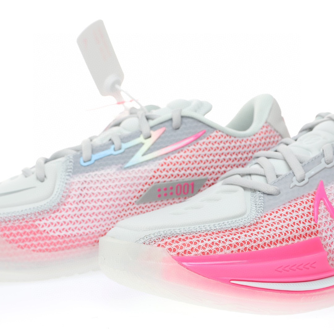 GT Cut"Think Pink Grey"超跑級輕量低幫休閒運動籃球鞋「乳腺癌淺灰騷粉」