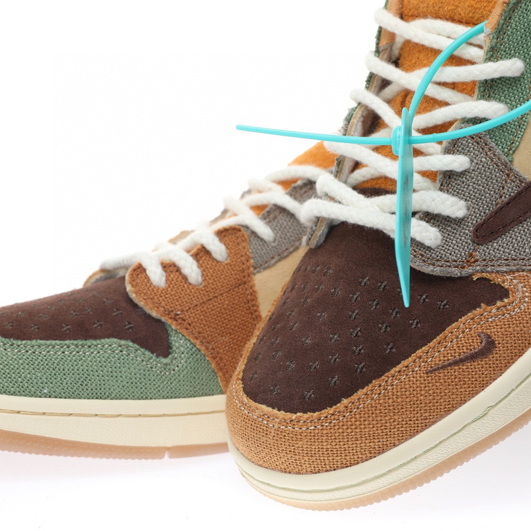 棕色拼接錫安娃娃倒鉤版