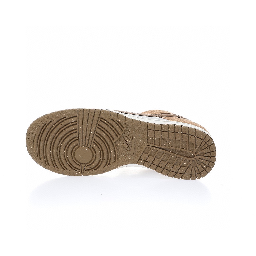 Dunk Low “麂皮淺灰摩卡棕咖啡雙鉤”