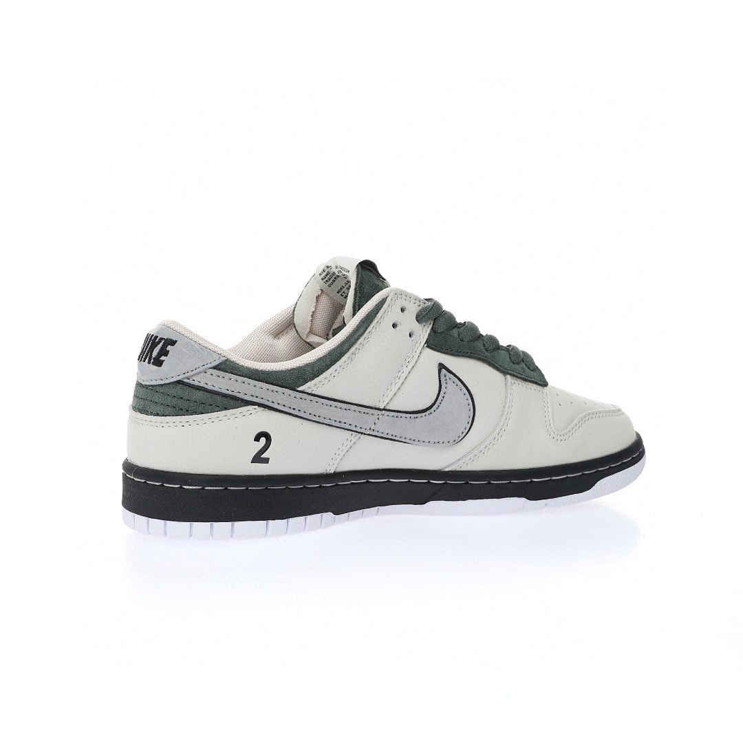 Dunk Low “磨砂淺灰深綠黑”