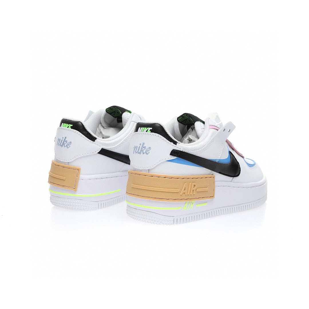 Air Force 1 「白黑北卡藍紫」