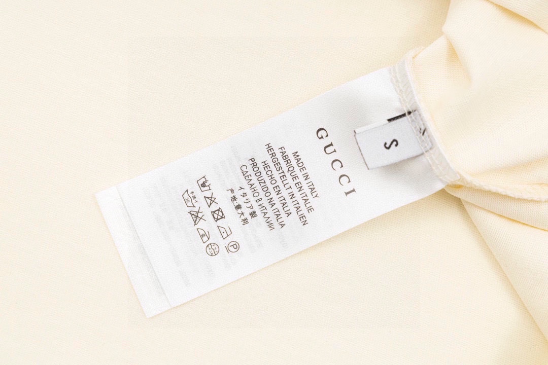 Gucci 古馳限定款貼布小熊章仔短袖T恤