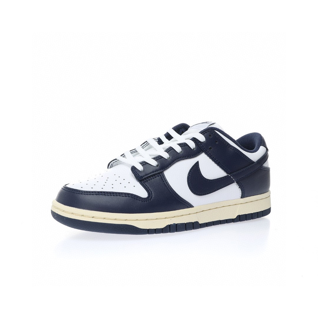 Dunk Low “海軍藍白做舊”