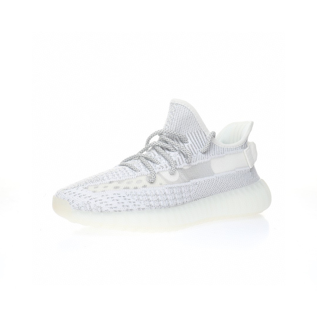 Kanye West x Adidas Yeezy Boost 350 V2"White/Reflective 「鏤空白銀全反光滿天星」