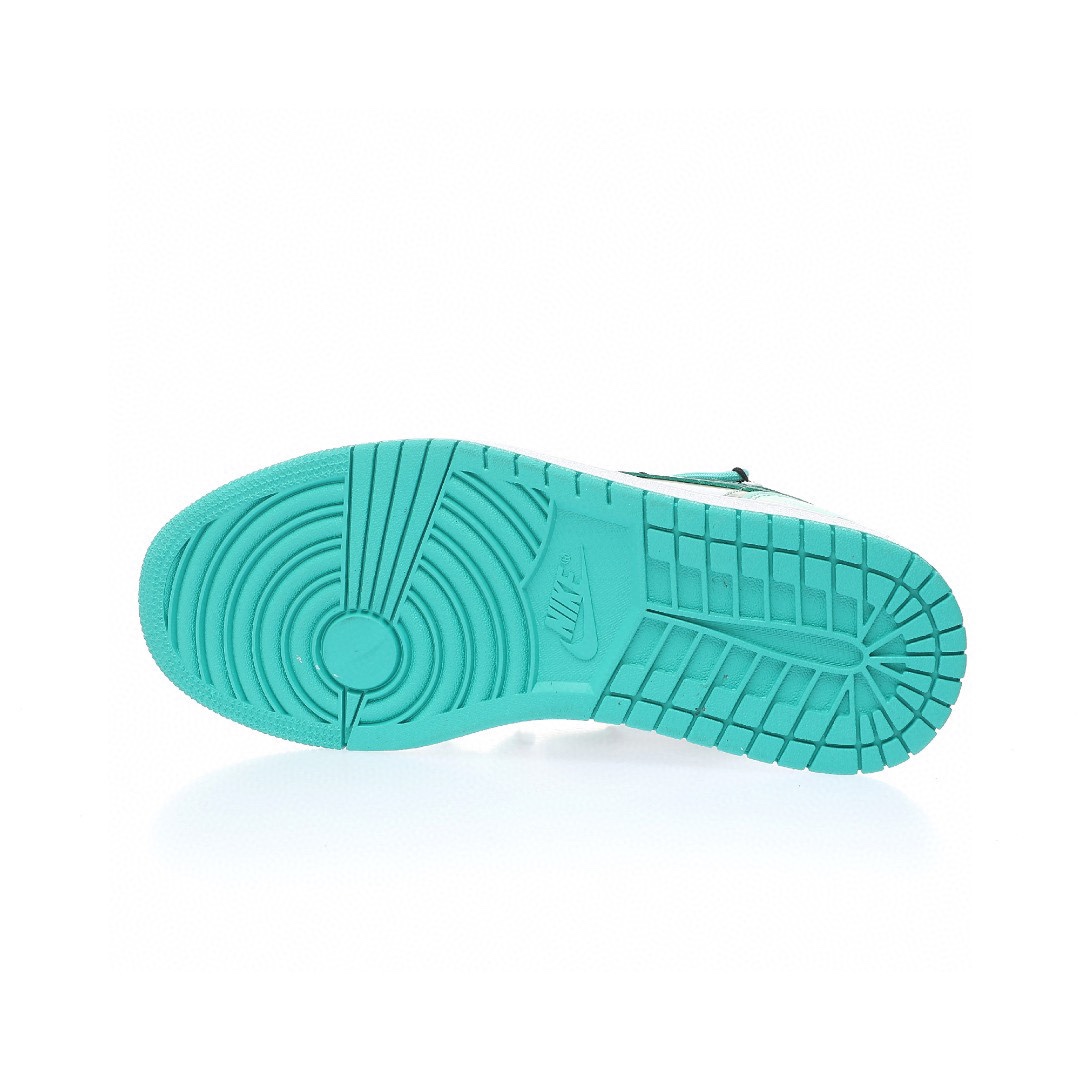 Nike Air Jordan 1 “薄荷綠深灰白”